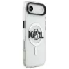 Karl Lagerfeld IML Choupette Sketch Logo MagSafe-suojakuori iPhone Air -puhelimelle, läpinäkyvä