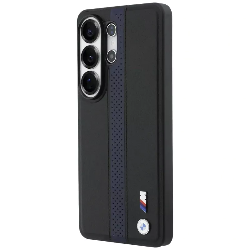 BMW Perforated Stripe Logo MagSafe -kuori Samsung Galaxy S26 Ultra - sininen