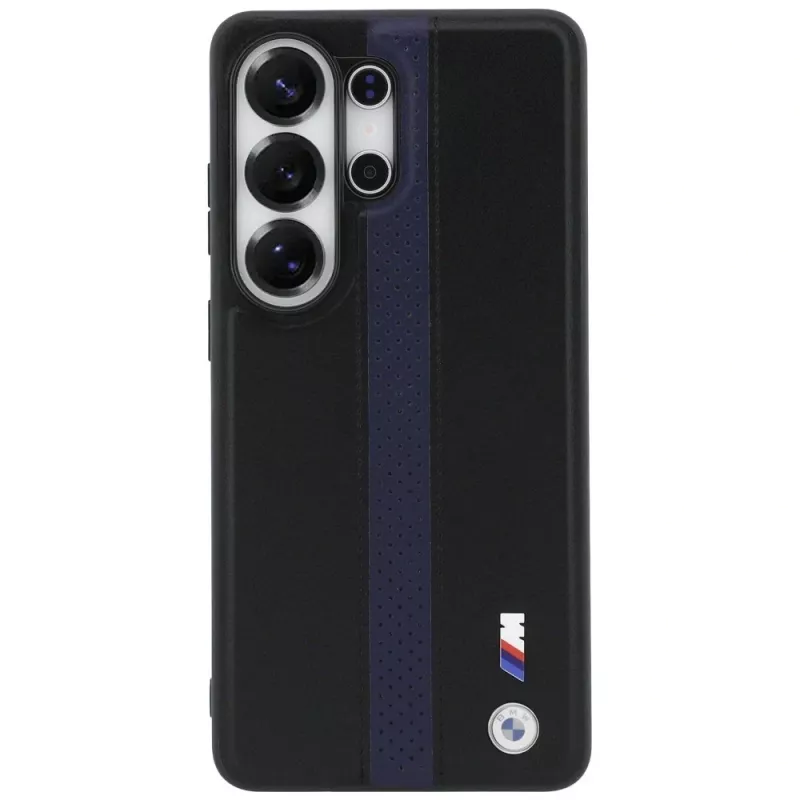 BMW Perforated Stripe Logo MagSafe -kuori Samsung Galaxy S26 Ultra - sininen