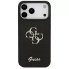 GUESS Fixed Glitter Big 4G -kuori iPhone 18 Pro Max / 17 Pro Max - musta