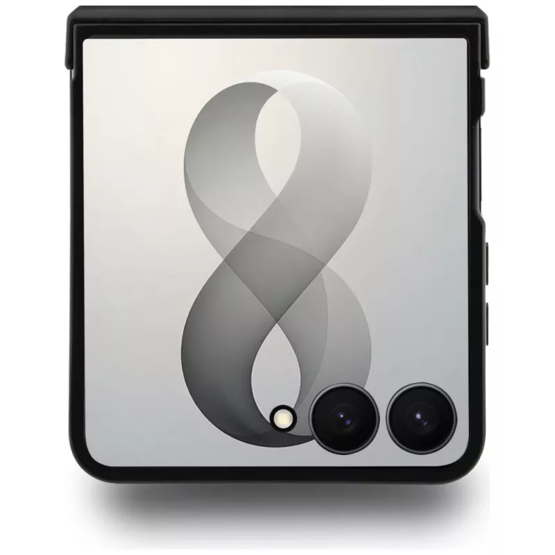 GUESS 4G Classic MagSafe -kuori Samsung Galaxy Z Flip5 – ruskea