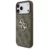 GUESS 4G Big Logo -kuori iPhone 17 Pro Max / 18 Pro Max - ruskea
