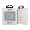 Guess GUAPLSCHSB AirPods Pro -kuori sininen silikoni Charm Heart Collection