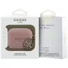 GUESS Silikoninen 4G Charm -kotelo AirPods Pro 3 -kuulokkeille, pinkki