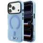 BMW M IML Frosted MagSafe -kuori iPhone 18 Pro / 17 Pro - sininen