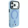 BMW M IML Frosted MagSafe -kuori iPhone 18 Pro / 17 Pro - sininen