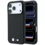 BMW M Carbon Metal Logo MagSafe-kotelo iPhone 18 Pro Max / 17 Pro Max - musta