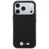 BMW M Carbon Metal Logo MagSafe-kotelo iPhone 18 Pro Max / 17 Pro Max - musta