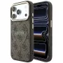 GUESS Embossed 4G Classic MagSafe-kotelo iPhone 17 Pro / 18 Pro - ruskea