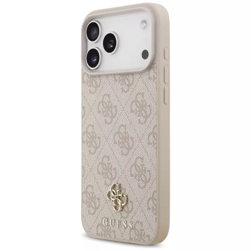 GUESS 4G Small Classic Logo MagSafe-kotelo iPhone 18 Pro Max / 17 Pro Max - pinkki