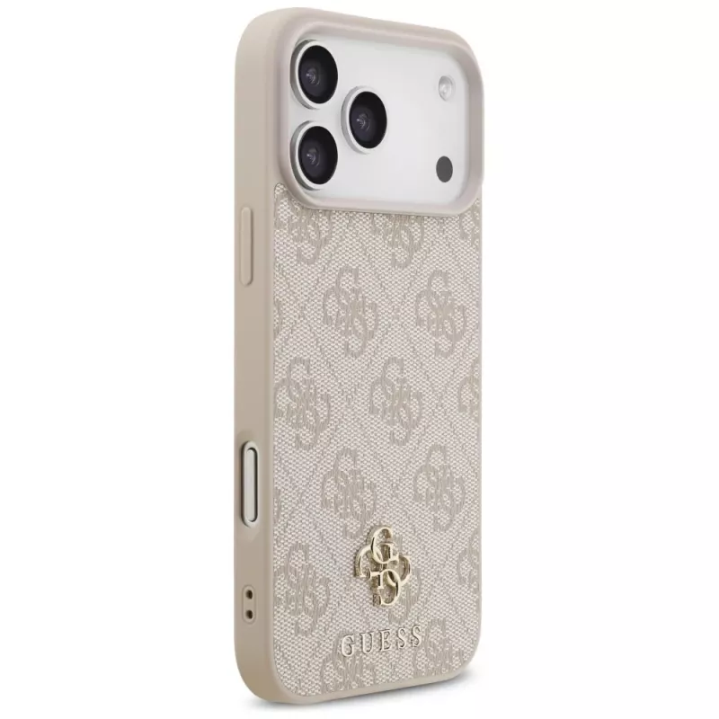 GUESS 4G Small Classic Logo MagSafe-kotelo iPhone 18 Pro Max / 17 Pro Max - pinkki