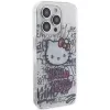 Hello Kitty HKHCP15XHDGPHT iPhone 15 Pro Max 6,7 tuuman valkoinen hardcase IML Kitty On Bricks Graffiti