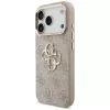 GUESS 4G Big Classic Logo kotelo Apple iPhone 17 Pro / 18 Pro - ruusukulta