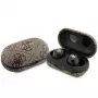 Guess GUTWSP4EGW True Wireless nappikuulokkeet latauskotelolla, Bluetooth 5.3, ENC, ruskea 4G Metal