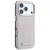 Karl Lagerfeld Grained Mono Resin Logo MagSafe-kotelo iPhone 18 Pro Max / 17 Pro Max - pinkki