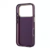 GUESS 4G Script Metal takasuojakotelo Apple iPhone 18 Pro / 17 Pro - viininpunainen