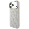 GUESS Embossed 4G Classic MagSafe-kotelo iPhone 17 Pro / 18 Pro - pinkki