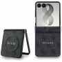GUESS 4G Classic MagSafe -kotelo Samsung Galaxy Z Flip8 - musta