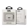 Karl Lagerfeld KLA3UKHGS AirPods 3 kotelo hopea glitter Karl's Head