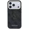 GUESS 4G & Big Resin Logo -kotelo iPhone 17 Pro Max / 18 Pro Max - musta