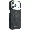 GUESS 4G & Big Resin Logo -kotelo iPhone 17 Pro Max / 18 Pro Max - musta