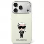 Karl Lagerfeld Smooth Ikonik Sketch MagSafe -kotelo iPhone 18 Pro / 17 Pro beige