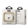 Karl Lagerfeld KLAPRUNIKH AirPods Pro kotelo valkoinen silikoni Karl Head 3D