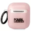 Karl Lagerfeld Ikonik Choupette AirPods 1/2 kotelo pinkki