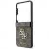 GUESS Big 4G Logo -kovakotelo Samsung Galaxy Z Flip4 - ruskea
