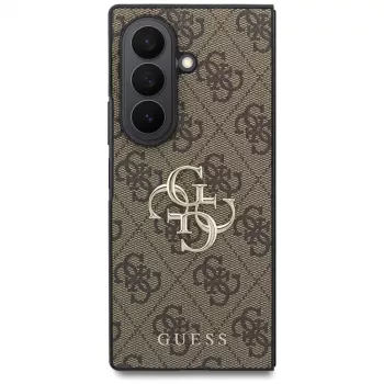 Guess Big 4G Logo -kotelo Samsung Galaxy Z Fold 8 Ultra - ruskea