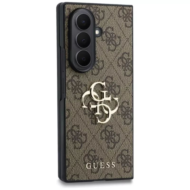 Guess Big 4G Logo -kotelo Samsung Galaxy Z Fold 8 Ultra - ruskea