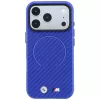 BMW M Carbon Printed Ring MagSafe -kotelo iPhone 18 Pro Max / 17 Pro Max - sininen