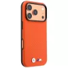BMW M Quadrille Kevlar MagSafe -kotelo iPhone 17 Pro Max / 18 Pro Max – oranssi metallilogo