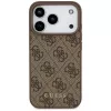 GUESS 4G Classic -kotelo iPhone 18 Pro / 17 Pro - ruskea