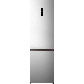 Gorenje NRK620DAXL4 vapaasti seisova NoFrost Plus jää-pakastinkaappi, 331 l kokonaistilavuus, Dark Inox, energialuokka D