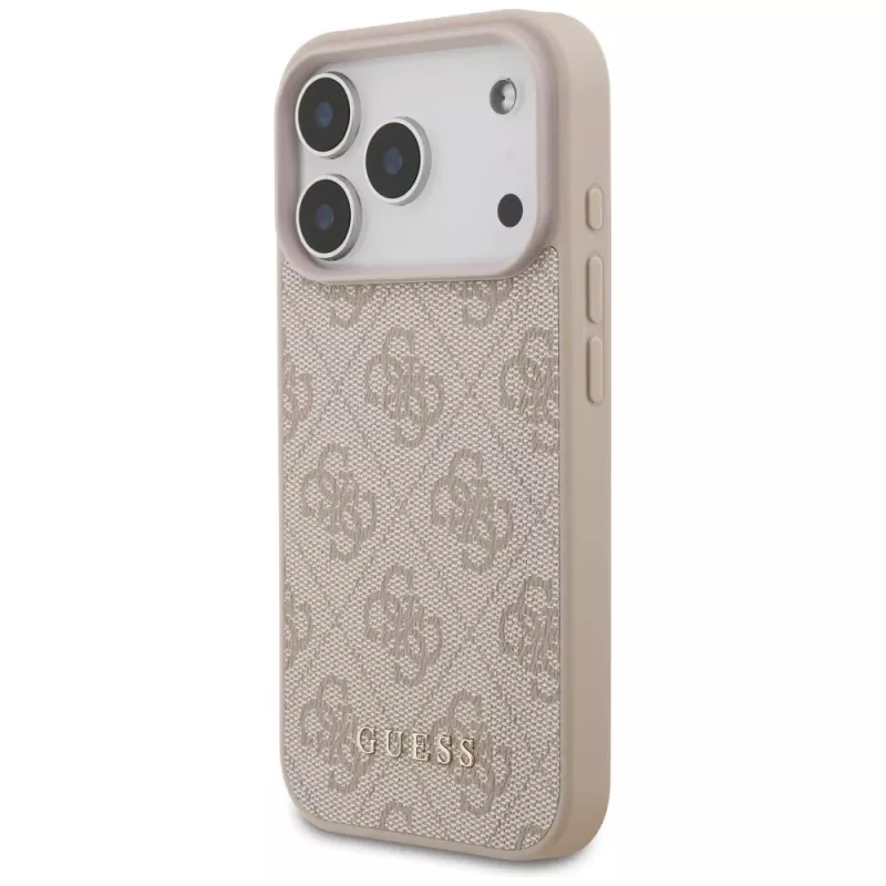 Guess 4G Classic -kotelo Apple iPhone 18 Pro / 17 Pro - pinkki