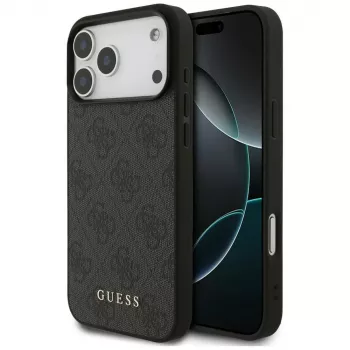 GUESS 4G Classic suojakotelo iPhone 18 Pro Max / 17 Pro Max - musta