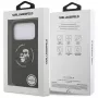 Karl Lagerfeld silikoni Karl & Choupette -rengas MagSafe-kotelo iPhone 17 Pro Max - musta