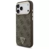 GUESS 4G Triangle Logo MagSafe -kotelo iPhone 18 Pro Max / 17 Pro Max - ruskea