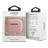 GUESS GUACAPLSVSPG AirPods Pro -kotelo silikoni vintage pinkki vihreä