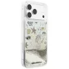 Karl Lagerfeld Liquid Glitter Beach & Sand -kotelo iPhone 18 Pro Max / 17 Pro Max – beige