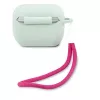 GUESS Vintage silikonikotelo AirPods Pro - sininen fuksia