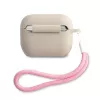 GUESS Vintage silikonikotelo Apple AirPods Pro - harmaa pinkki