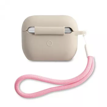 GUESS Vintage silikonikotelo Apple AirPods Pro - harmaa pinkki