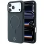 Mercedes nahka 3D MagSafe -kotelo iPhone 18 Pro Max / 17 Pro Max - antrasiitti