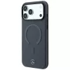 Mercedes nahka 3D MagSafe -kotelo iPhone 18 Pro Max / 17 Pro Max - antrasiitti