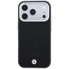 BMW Sign Deboss Quilted Metal Logo MagSafe-suojakuori iPhone 18 Pro Max -puhelimelle, antrasiitti