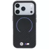 BMW M Carbon Printed Ring MagSafe-kotelo iPhone 18 Pro Max / 17 Pro Max - musta