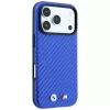BMW M Carbon Printed Ring MagSafe-kotelo iPhone 18 Pro / 17 Pro - sininen