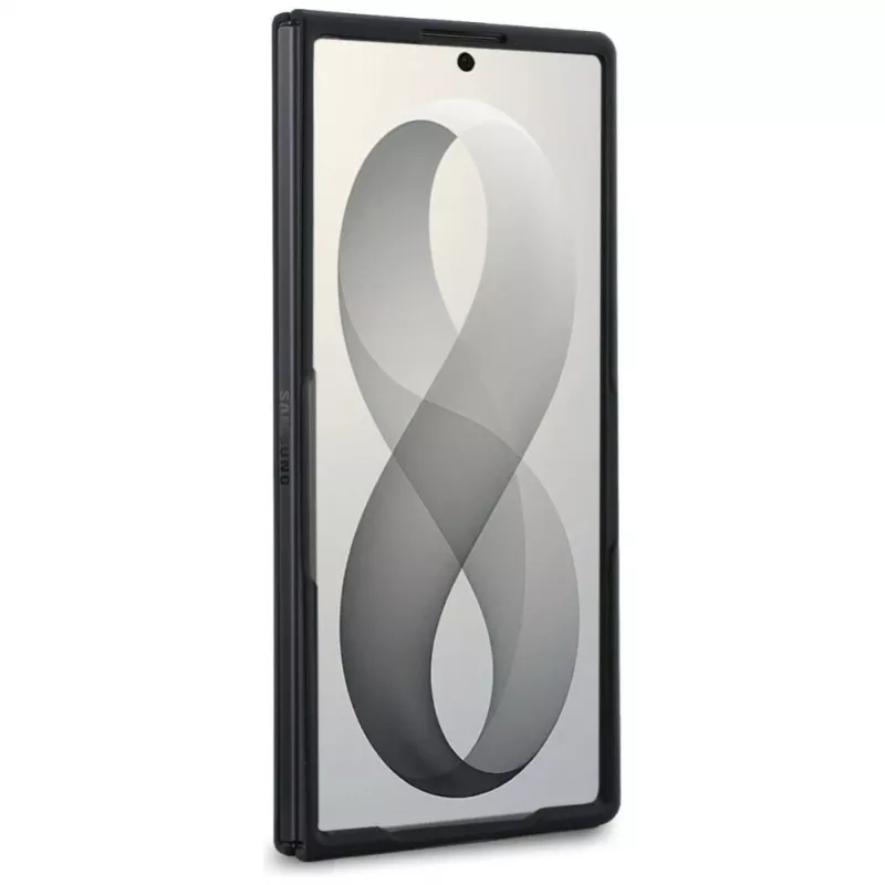 GUESS 4G Classic MagSafe-kotelo Samsung Galaxy Z Fold 8 Ultra - ruskea